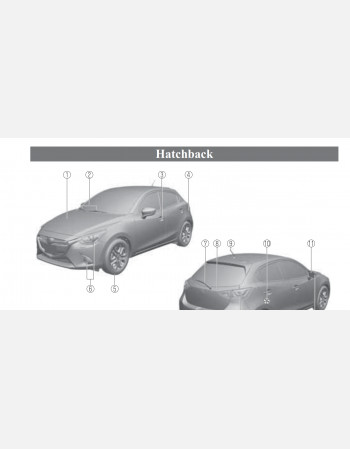 mazda demio 2015 - 2017 owners manual rhd and lhd